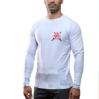 White Rash-guard Base layer